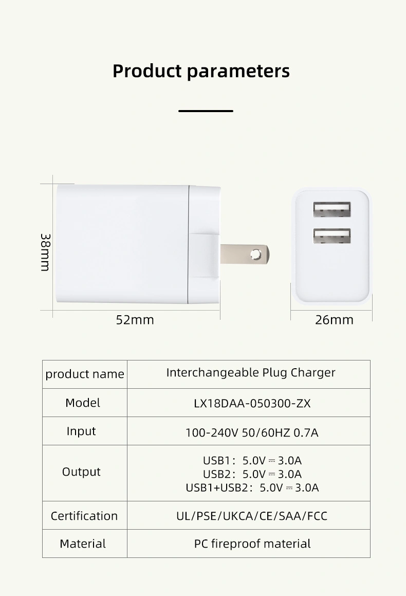 5v 3a charger