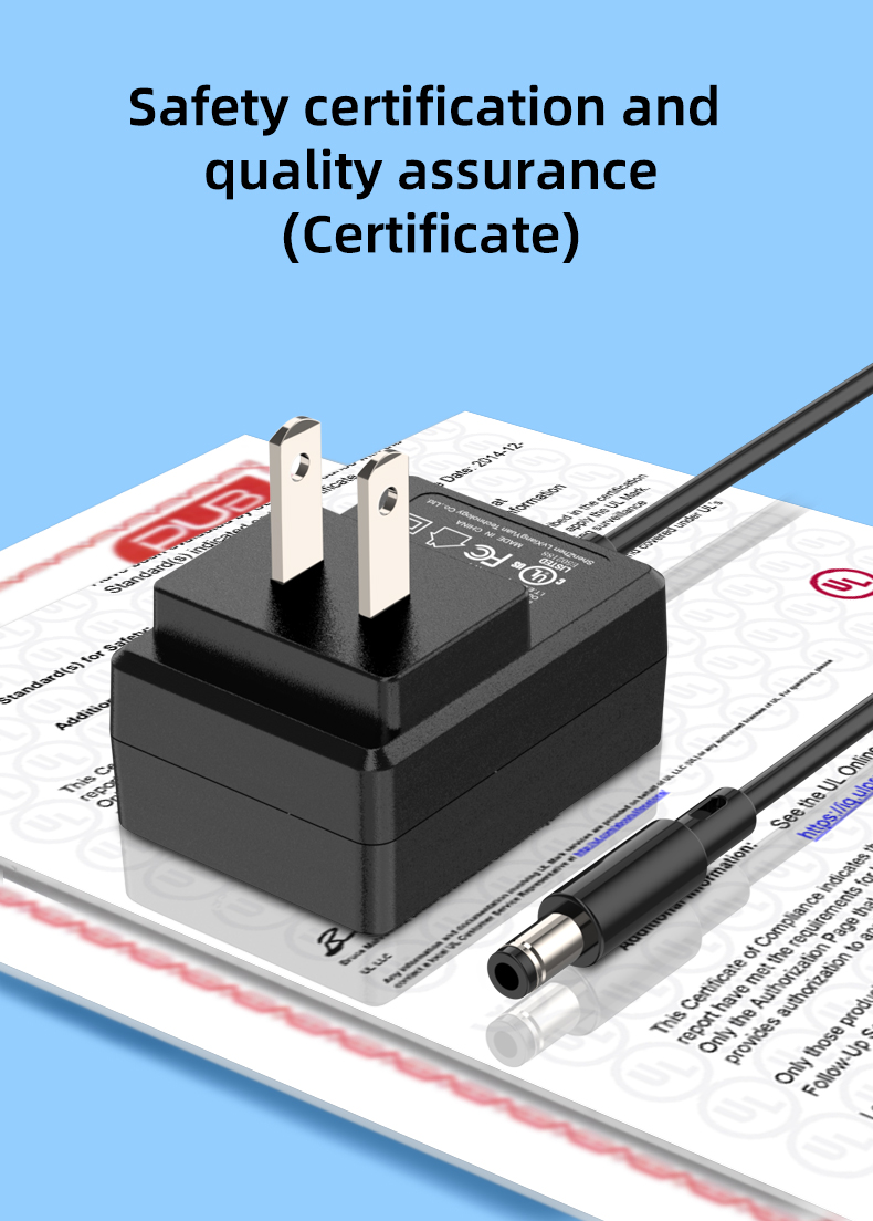 This power adapter outputs 5V 1A, providing steady and reliable power supply to your device.
