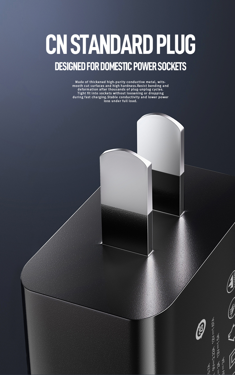 This compact 20 w charger block delivers steady, safe 20W fast output, fits most smartphones and small portable electronics, perfect for daily home use and on-the-go travel.