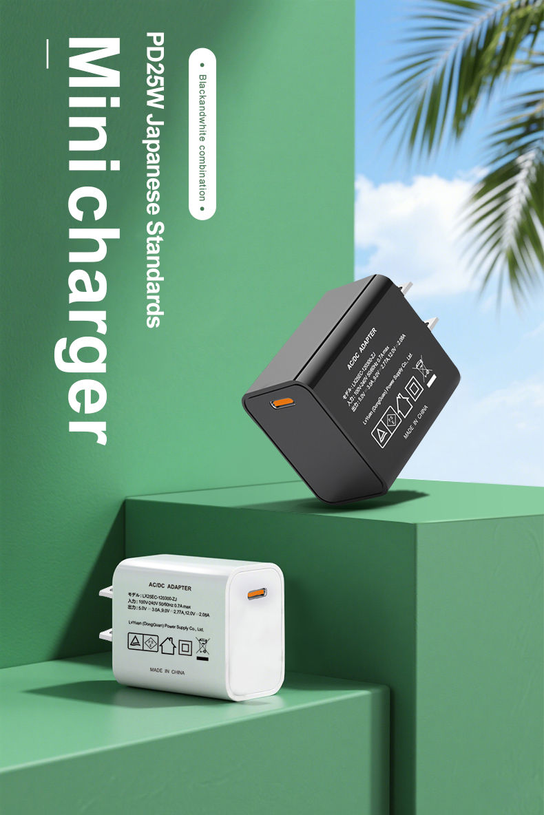 Simplify charging with our versatile 25W Chargers. These compact, high-speed USB-C PD 3.0 wall chargers deliver optimal power to phones, tablets, and earbuds. With multi-device compatibility and travel-friendly designs, our 25W Chargers eliminate the need for slow adapters. Keep your mobile ecosystem charged efficiently, anywhere.