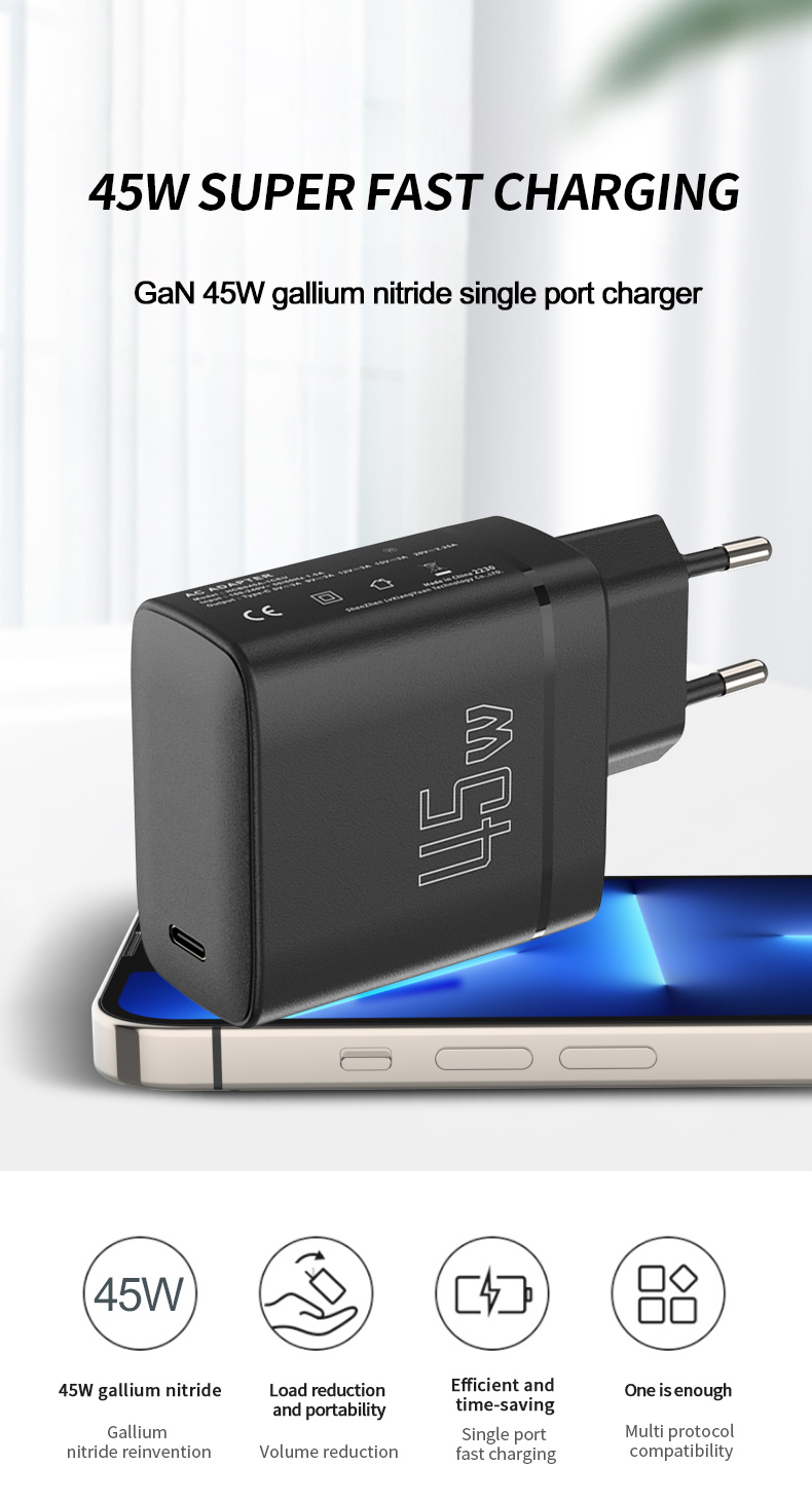 A 45W adapter is a power supply that provides up to 45 watts of power output. It is commonly used to charge and power a variety of electronic devices, including laptops, tablets, and smartphones. Some laptops and tablets require a 45W adapter to function properly and charge their batteries. When choosing a 45W adapter, it is important to ensure that the voltage and amperage output match the requirements of the device to prevent damage or malfunction.