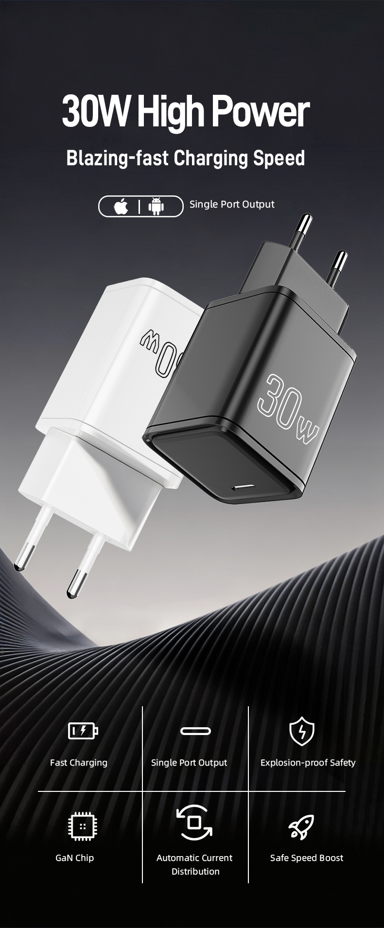 This mobile battery charger keeps your devices powered on the go. Compact and portable, it delivers reliable charging for phones and accessories during travel, commutes, or emergencies, so you stay connected wherever you are.