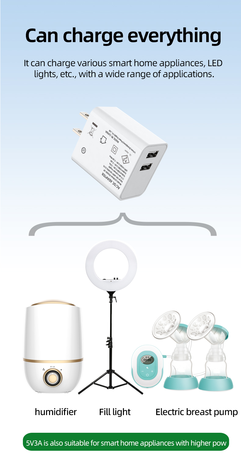 Dual chargers are perfect for charging multiple devices at once, reducing your charging time and ensuring all your devices are ready to use when you need them!