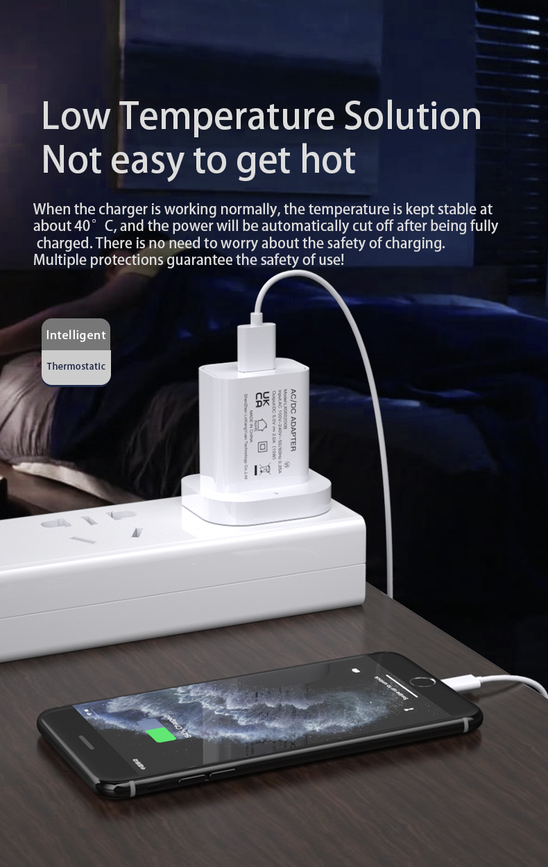 A 5V charging block is a type of power adapter that is designed to provide a 5 volt power supply for charging your electronic devices. It typically comes with a USB port or a DC jack that can be connected to your device with the help of a suitable cable. The charging block is compatible with most smartphones, tablets, and other low-powered devices that require a 5V power supply for charging. It is a convenient and portable solution for charging your devices on the go, as it can be plugged into any standard power outlet or USB port. The charging block usually has a compact design and lightweight construction, making it easy to carry and store when not in use.