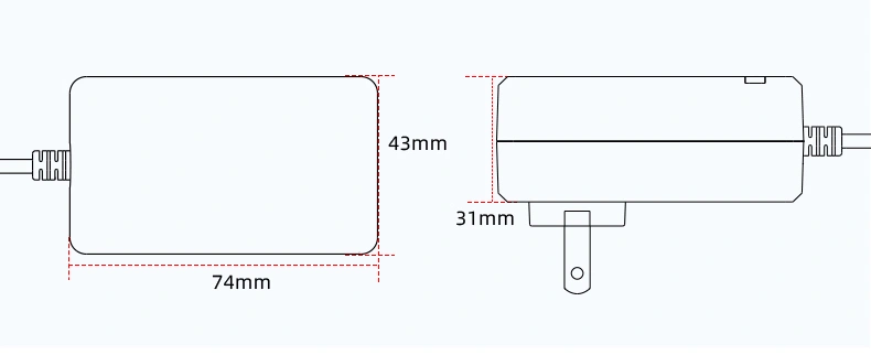 The 12 volt DC 2 amp power supply provides a reliable power source for a variety of electronic devices that require 12 volts of DC power with a 2 amp current rating.