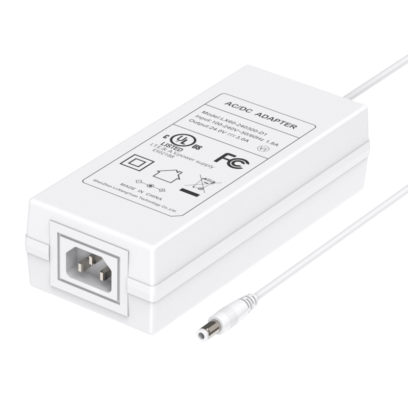 24v 3a desktop power adapter