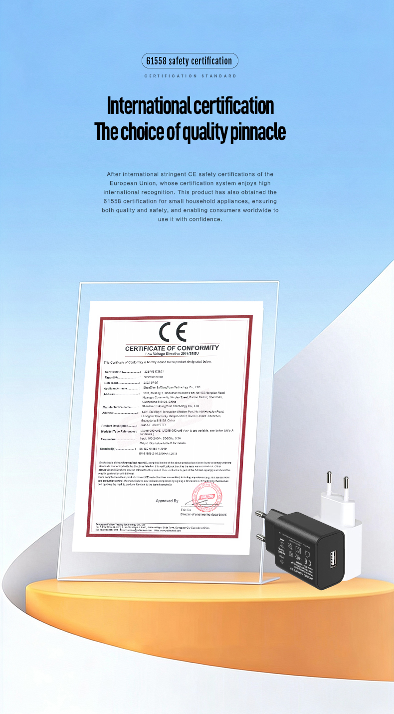 The Fast USB Charger Adapter 5v 2a delivers 10W rapid charging with universal 100-240V input. Features smart IC technology, over-current/short-circuit protection, and compact plug-in design. CE/FCC certified for smartphones, tablets, and power banks.