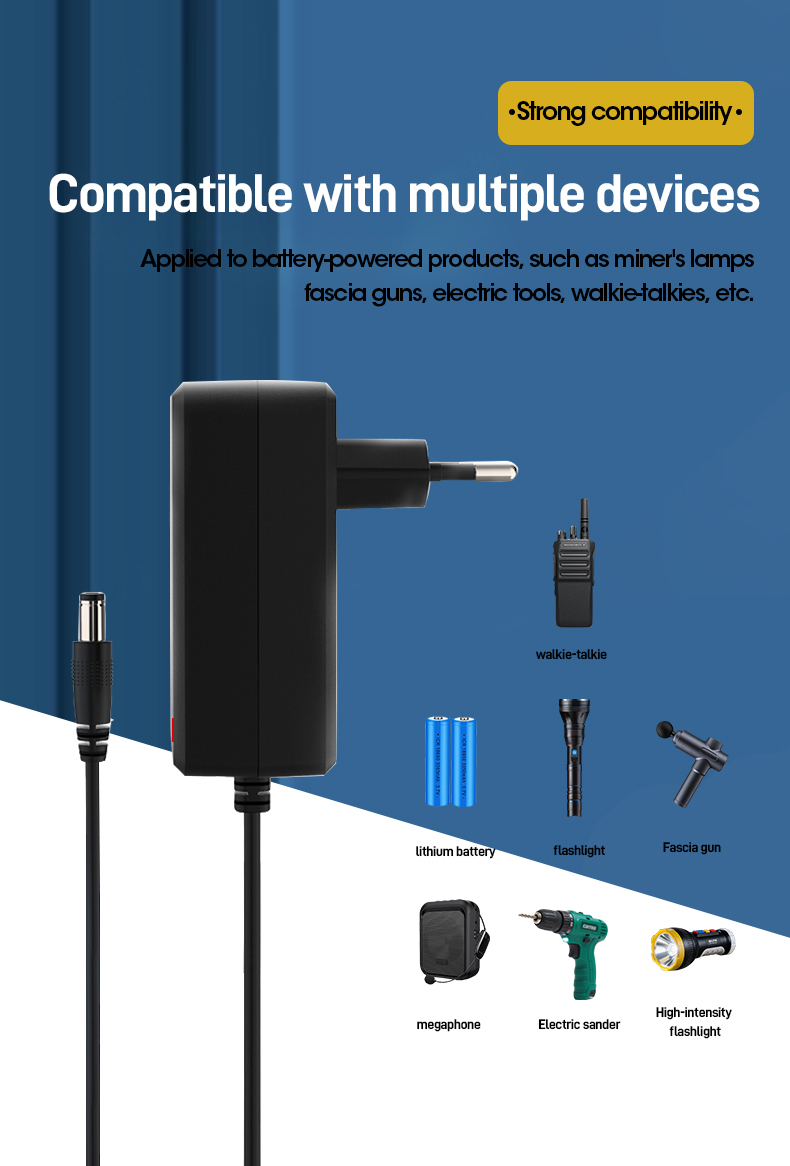 This 4.2V 2A 18650 Lithium Battery Charger is a compact, efficient device designed for fast, safe charging of lithium-ion batteries. It serves as a versatile 4.2V 2A charger or a dedicated 4.2V Li-Ion Battery Charger.