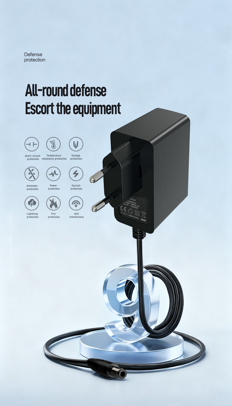 The 9 Volt 4 Amp Dc Power Supply delivers robust 36W DC power with universal 100-240V AC input. Features industrial-grade over-voltage/short-circuit protection, ±3% voltage stability, and auto-overheating shutdown. CE/FCC/UL certified for CCTV systems, robotics, and medical equipment requiring high-current reliability.