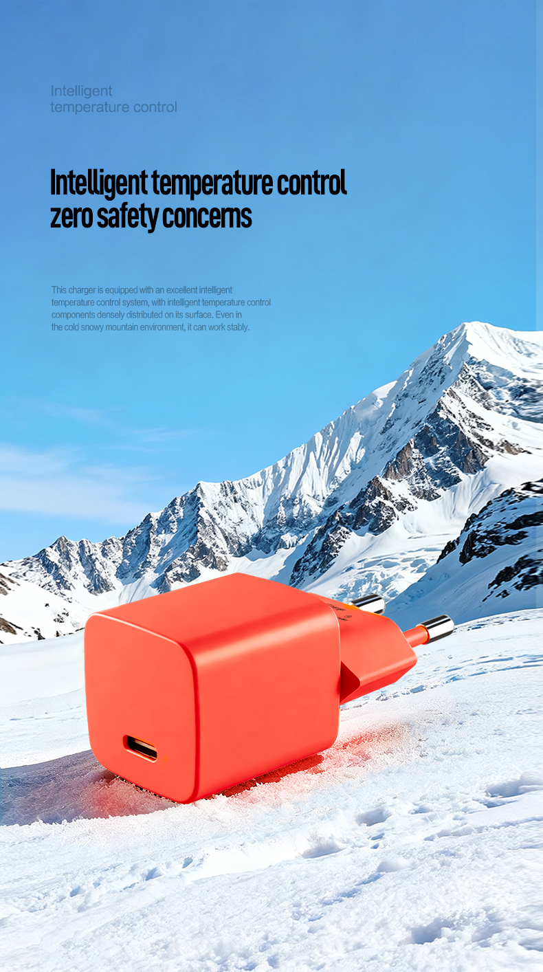 The 20W PD USB-C Charger delivers rapid charging via USB-C Power Delivery 3.0. Powers iPhones to 50% in ~30 minutes and supports Android devices/AirPods. Features universal 100-240V input, compact foldable design, and built-in safeguards against over-voltage/current/temperature. Combines efficiency, portability, and CE/FCC-certified safety.