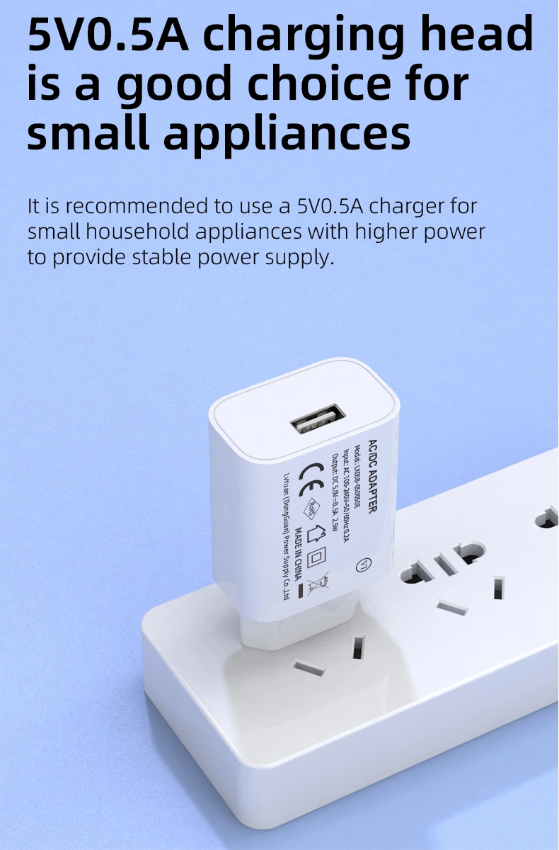 5v 500ma usb charger