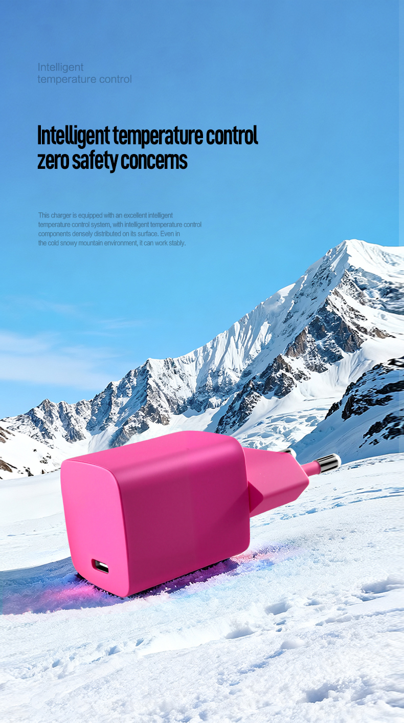 The usb c power adapter for iphone delivers Apple-certified PD 3.0 fast charging (20W max). Powers iPhone 8-15 models to 50% in ~30 minutes. Features universal 100-240V input, compact foldable design, and built-in safeguards against over-voltage/current/temperature. CE/FCC certified for safe, efficient charging.