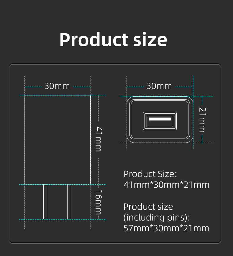 5V 1A USB充电器