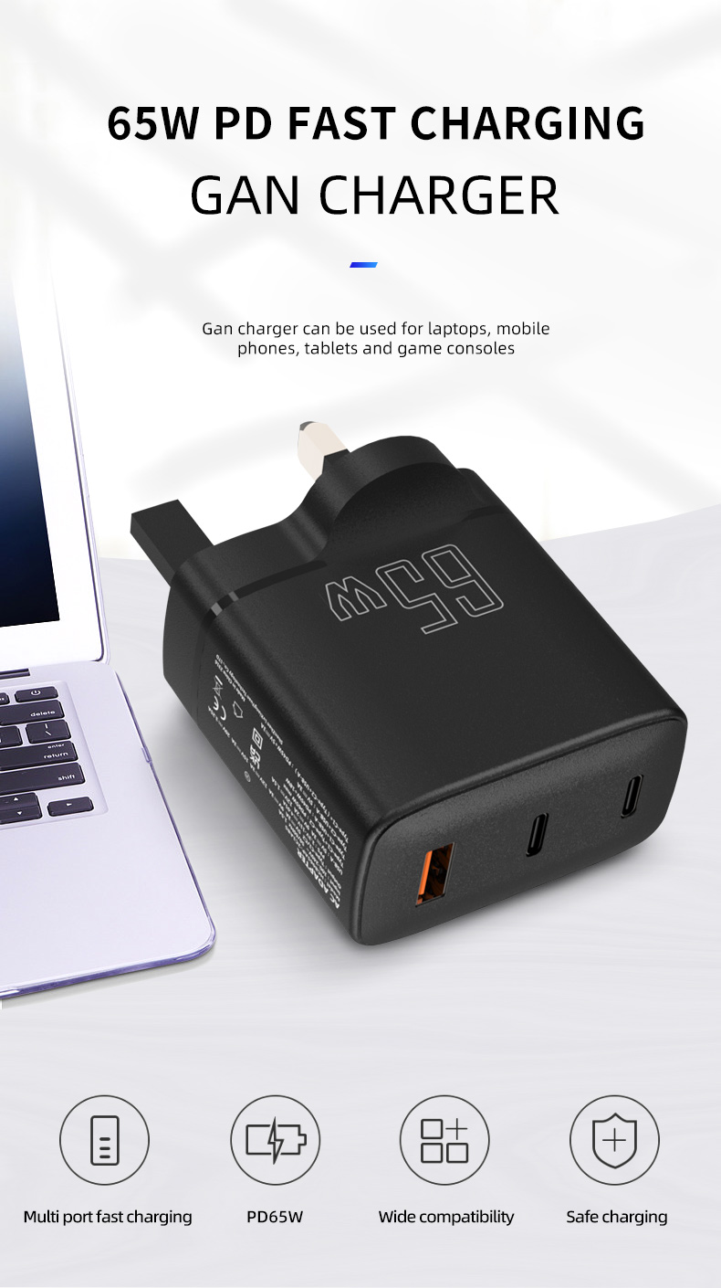65w gan chargers