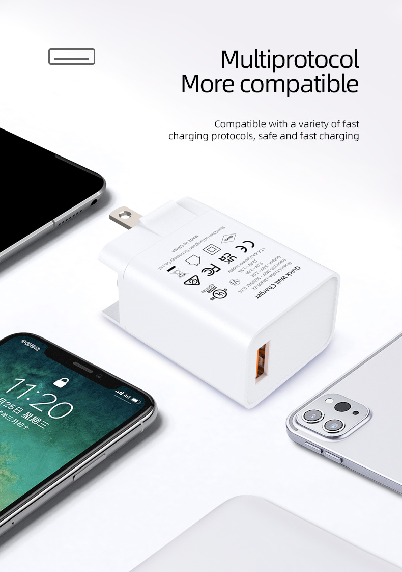 QC 3.0 USB Wall Charger