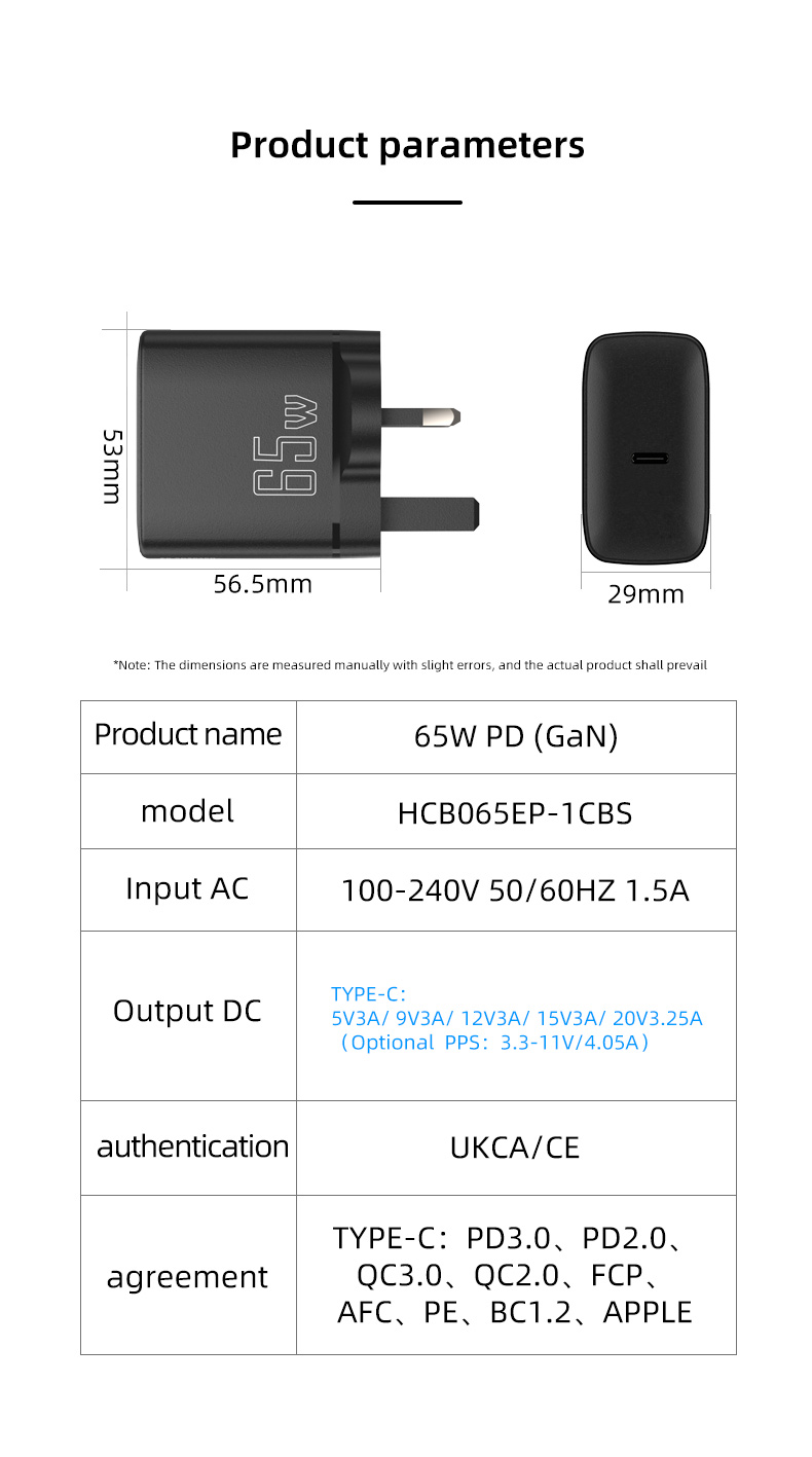 65 watt usb c laptop charger