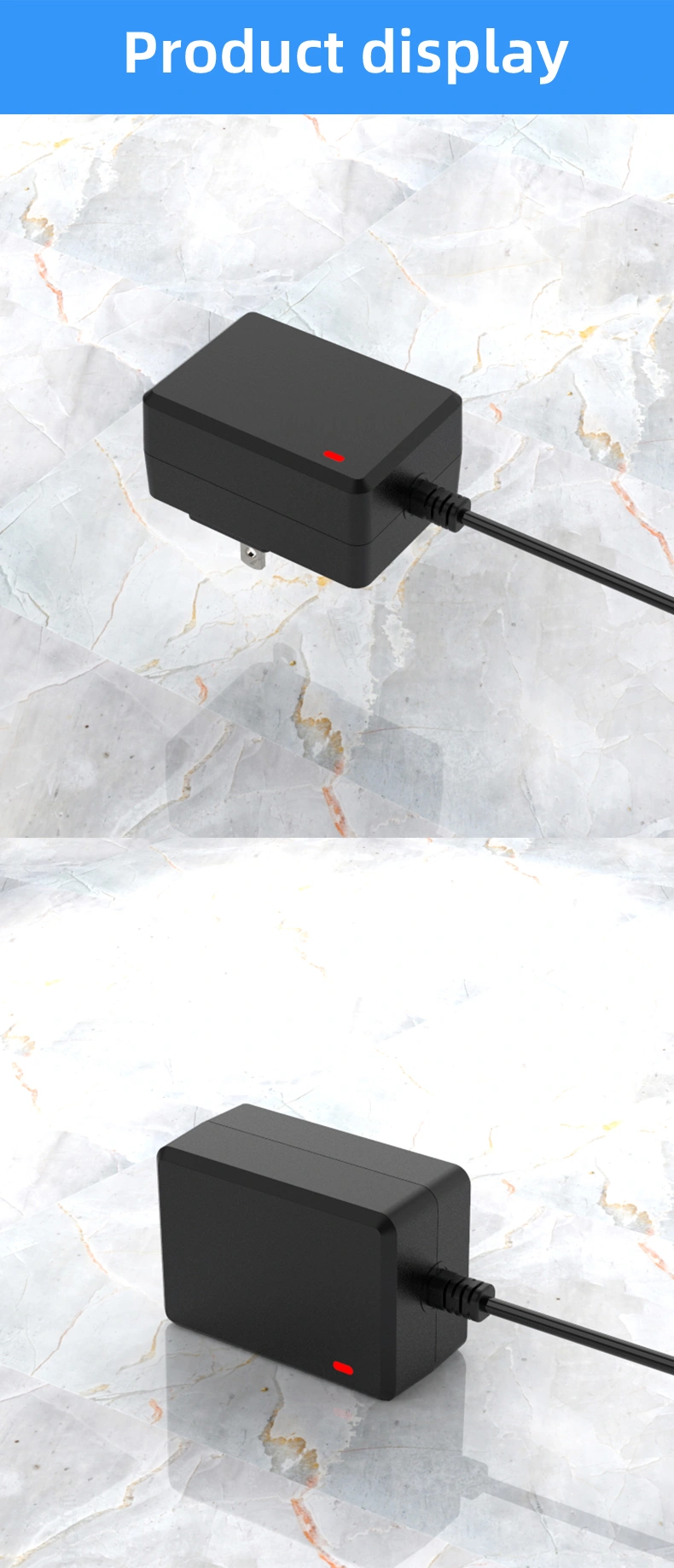 This 5V 2A power adapter, 5V 2A power supply, and 10W adapter provide efficient and reliable power supply solutions for electronic devices with 5V input requirement, delivering stable and safe power for optimal device performance.