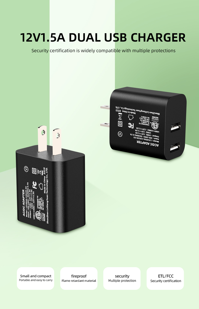 Our reliable charger 12V, 1.5A is designed to deliver fast and safe charging for your devices.