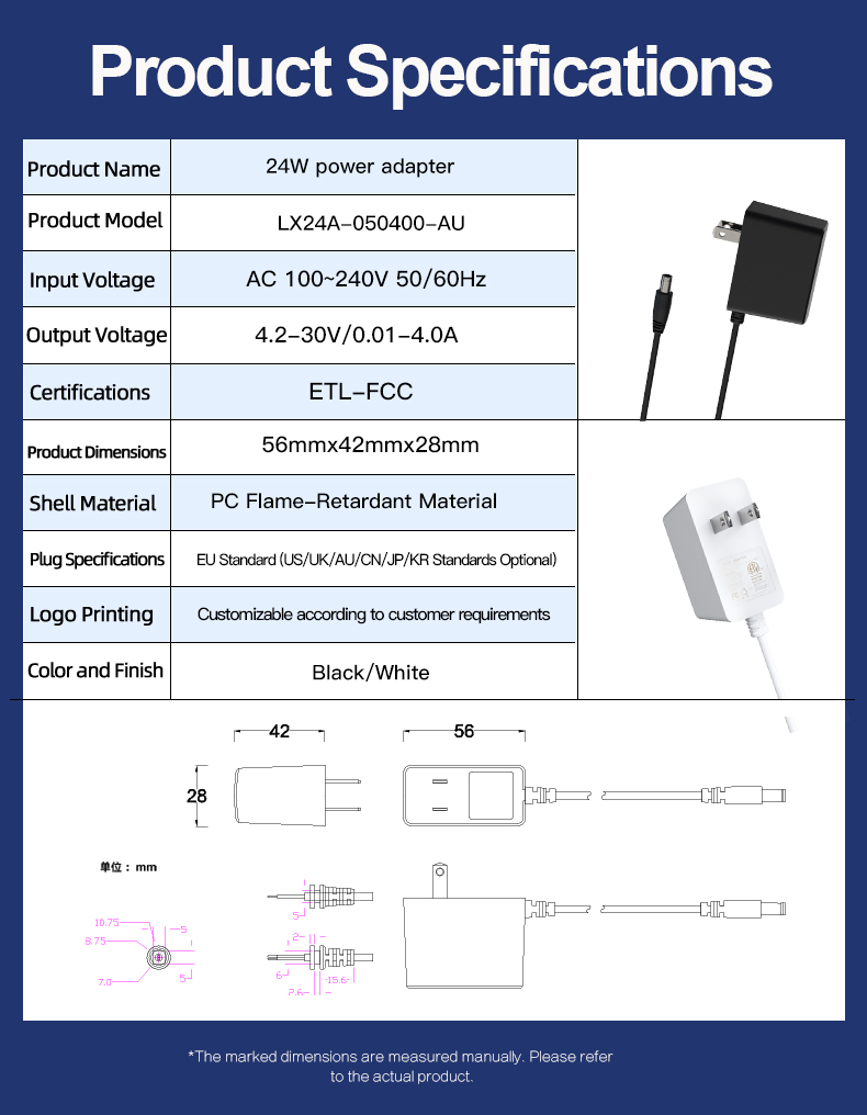 Converts 100-240V AC US wall power to **regulated 8V DC output** at **2A (2000mA)**. Features efficient switching technology (e.g., ~85% efficiency) for reliable power. Includes over-current & short-circuit protection. **Ideal for devices like routers, monitors, speakers, or electronics needing 8V 2A DC input**.