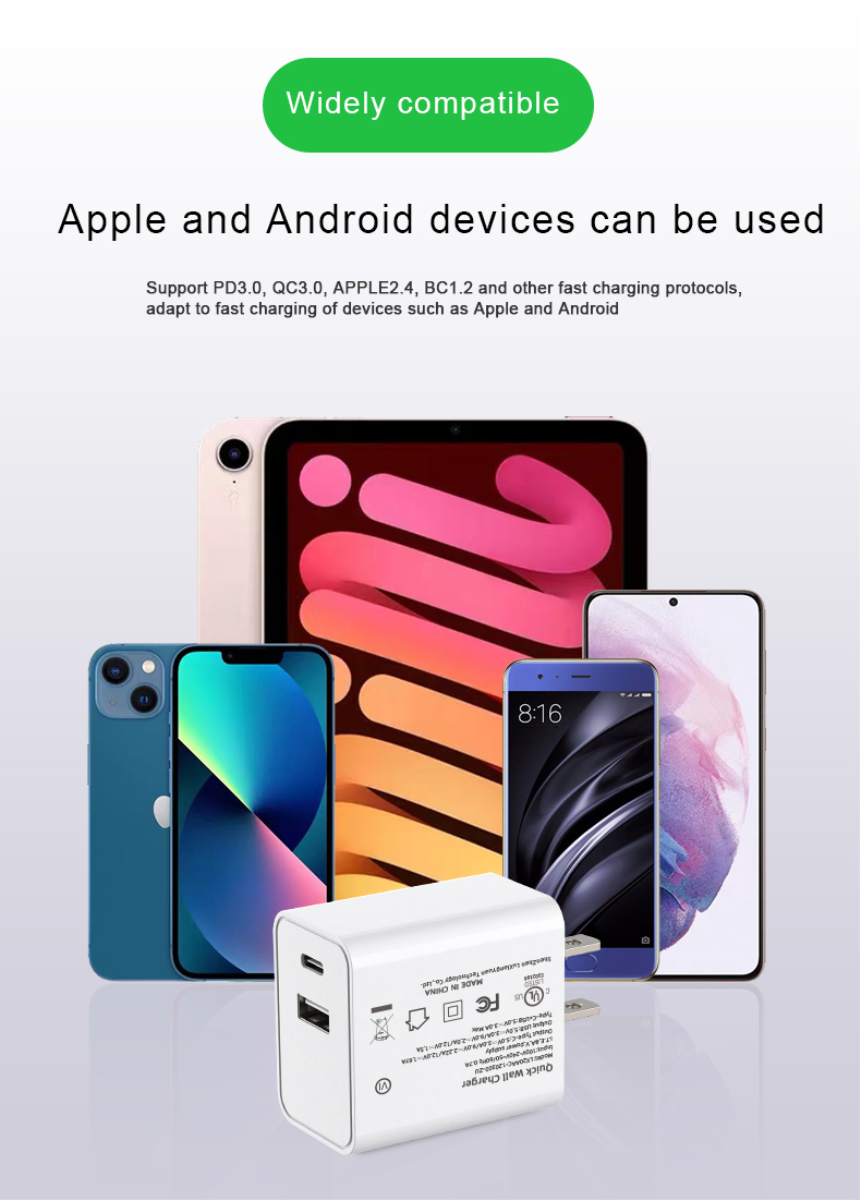 Get fast charging with USB C Power Delivery using Apple 20W USB C Power Adapter - the perfect Apple Fast Charger 20W.
