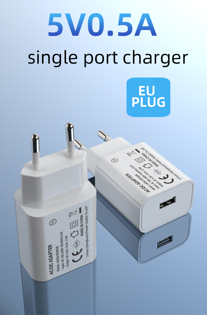 A 0.5 amp USB charger is a charging adapter that provides a maximum output of 500 milliamperes to charge devices via a USB port.