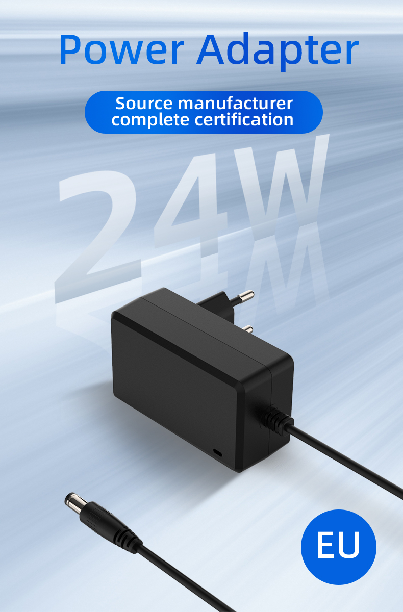 The 24V power adapter provides a reliable and efficient power supply to charge or power your electronic devices with 24V input requirement, delivering optimal device performance.