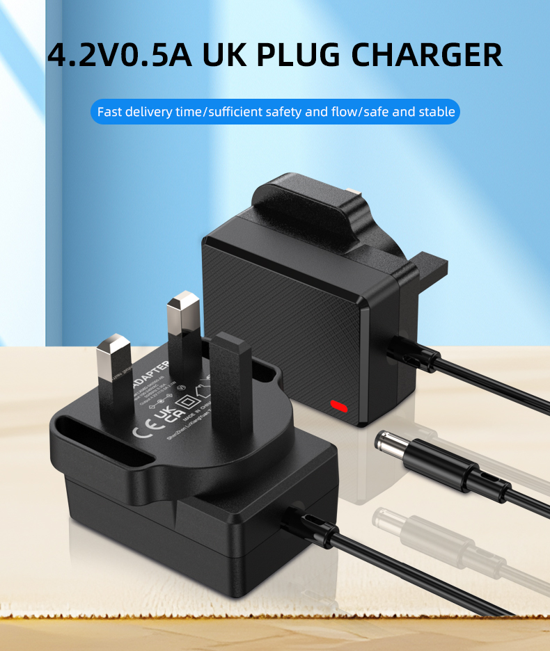 Efficiently charge your 4.2V lithium ion battery with our reliable charger.