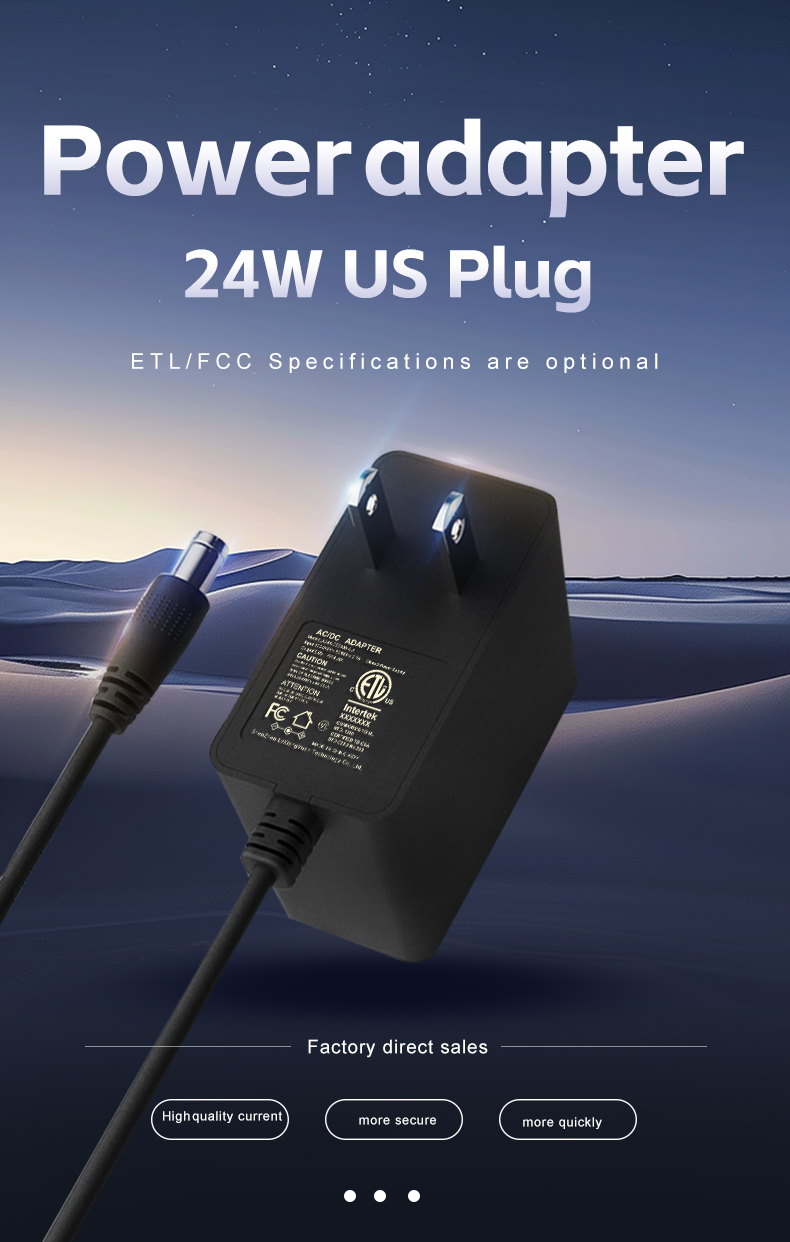 Compact 8V 2A Power Adapter**. Converts AC wall power (100-240V) to safe, **regulated 8V DC output at 2A (2000mA)**. Features efficient switching technology and short-circuit protection. Powers compatible devices like routers, monitors, or speakers needing 8V / 2A DC input.