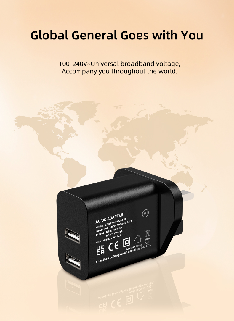 A dual USB wall charger is a device that has two USB ports that can be plugged into an AC outlet to charge up to two devices at the same time. This charger is typically small and compact, making it a great option for travel or for multiple device charging in a small space.