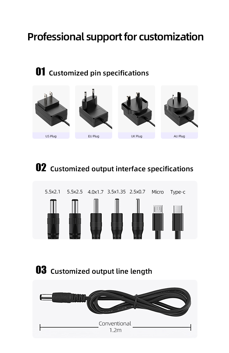 Power your devices with our efficient and reliable 5V DC power supply. Trust in our product for stable and consistent performance every time you use it.