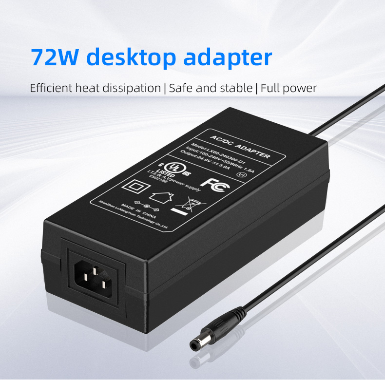 24v 2a desktop power adapter