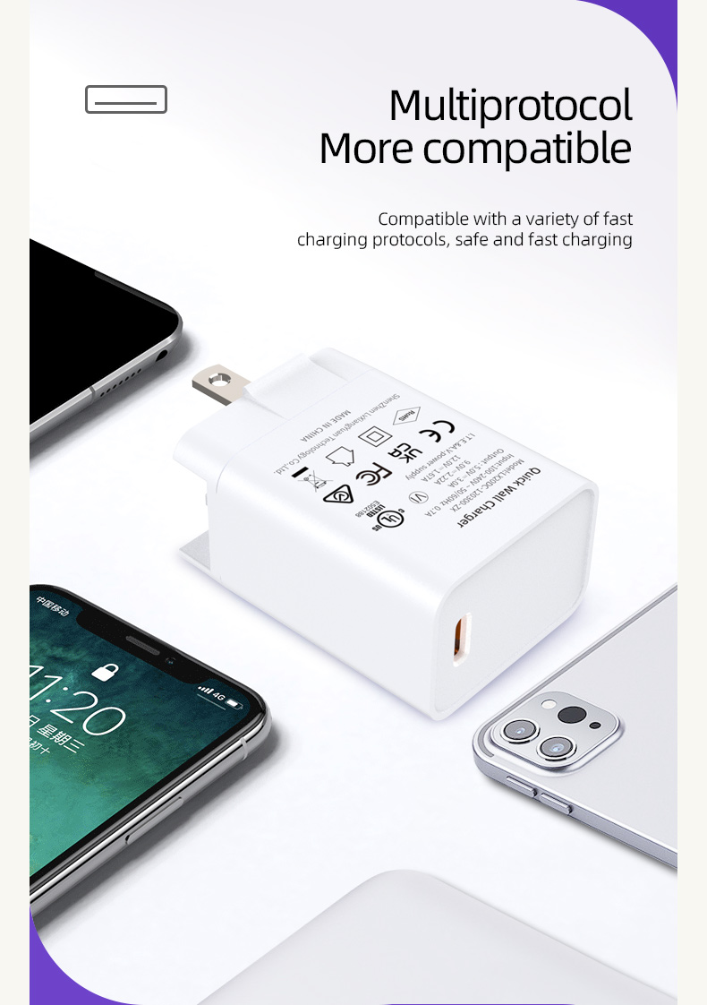 20 watt fast charger