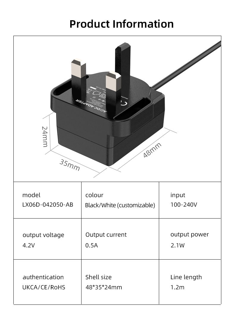 4.2 v lithium ion battery charger