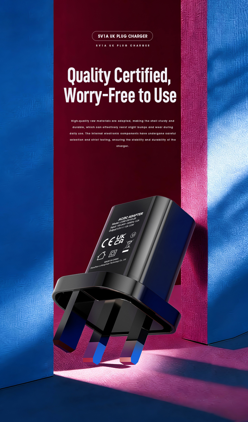 A 5V USB wall charger adapter is a device that plugs into a wall outlet and provides a USB port for charging electronic devices such as smartphones, tablets, and other small devices. These adapters are generally compact and lightweight, making them easy to carry for travel or use at home or in the office. They are typically capable of providing a maximum output of 5 volts, which is the standard voltage for USB charging. The amperage output may vary depending on the specific model, but most adapters offer at least 1A output to provide efficient charging.