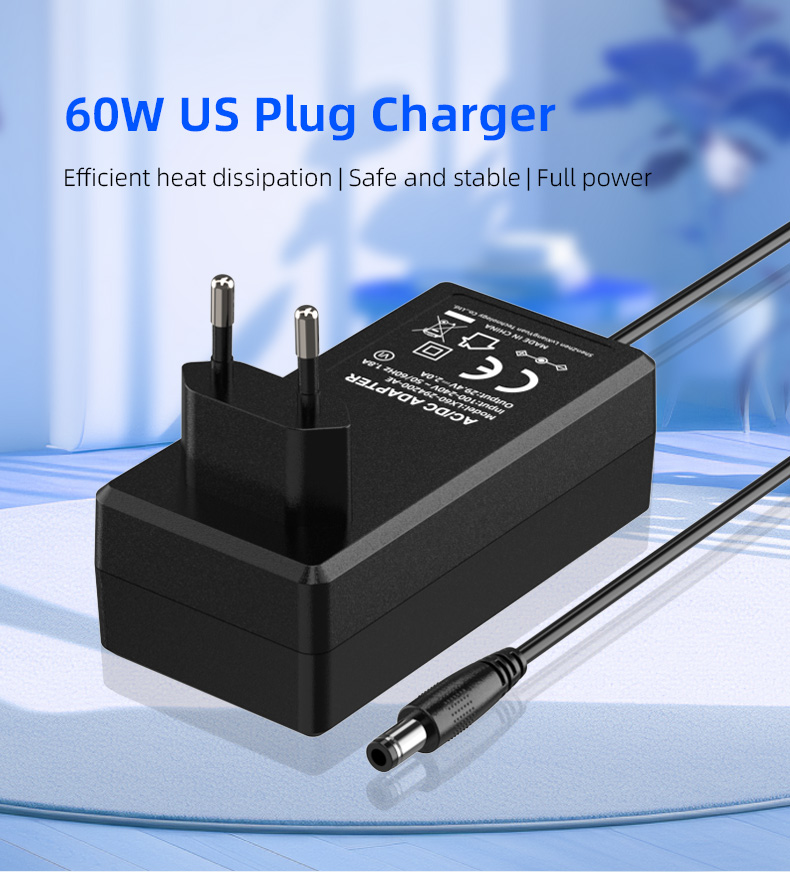 The output wattage of a 29.4 V 2A charger would be 58.8 watts.