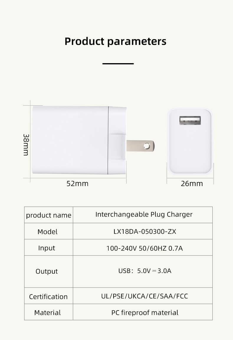 5v 3a charger
