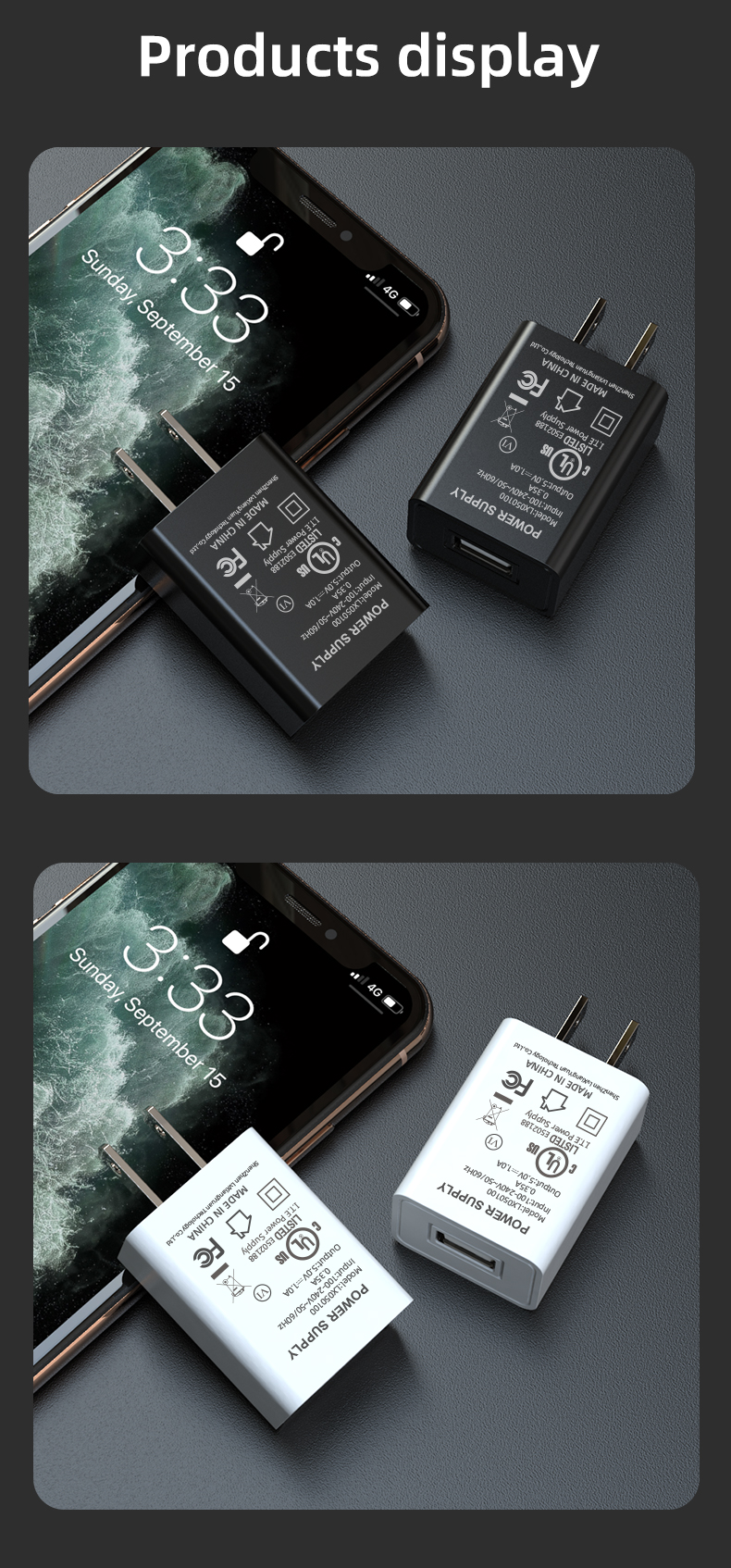 The 5V portable charger is a compact and portable power bank that provides reliable and efficient charging for your electronic devices on-the-go.