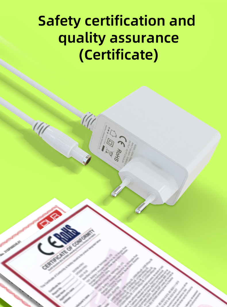 The 12V 2A power adapter converts AC wall current to stable 12V/2A DC output (24W), powering routers, security cameras, LED strips, and other electronics. With certified safety protections (overload/short-circuit) and a compact design, it delivers reliable, energy-efficient performance for home or office applications. 
