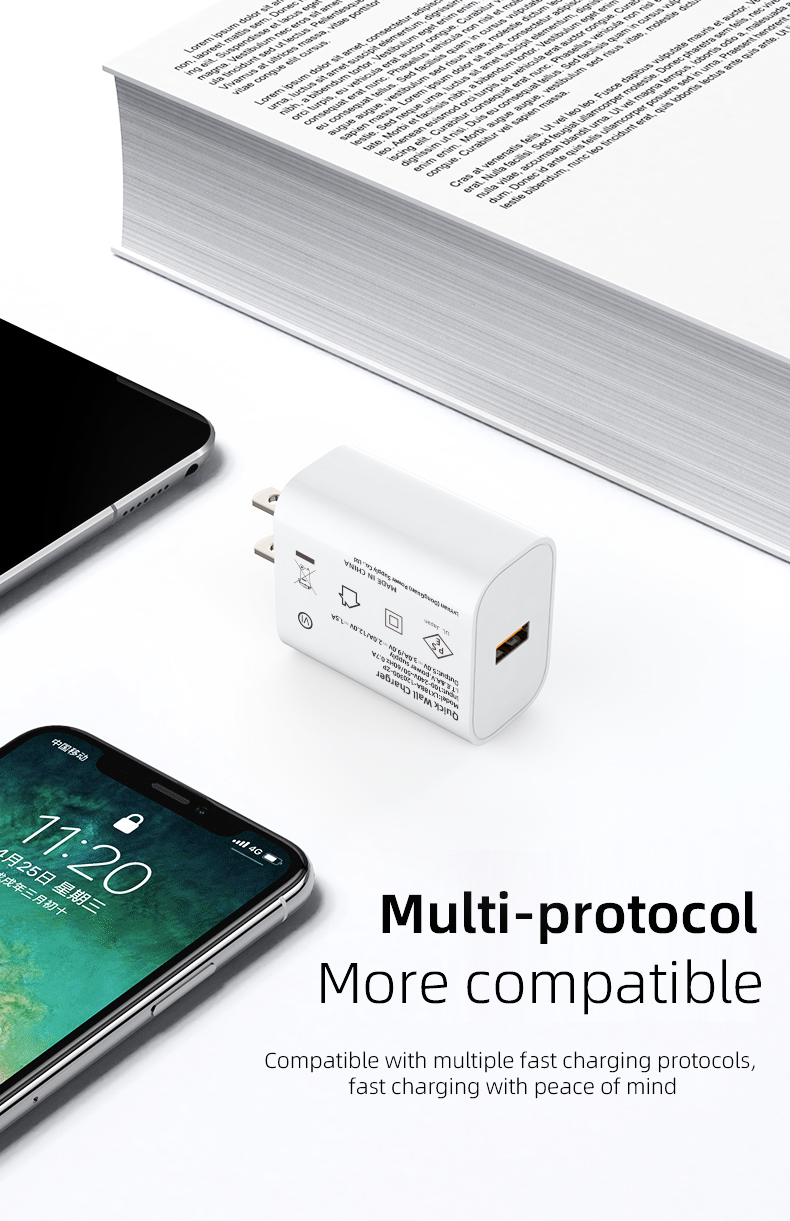 Mobile phone chargers are versatile and efficient devices designed to deliver fast and reliable charging solutions as fast charger qc 3.0 charger watt for various smartphones with different power outputs.