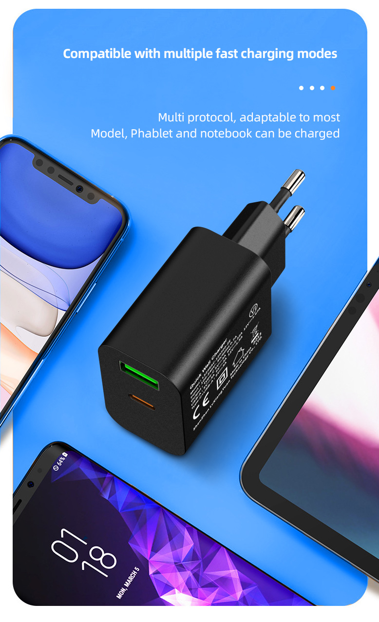 20w fast charging adapter