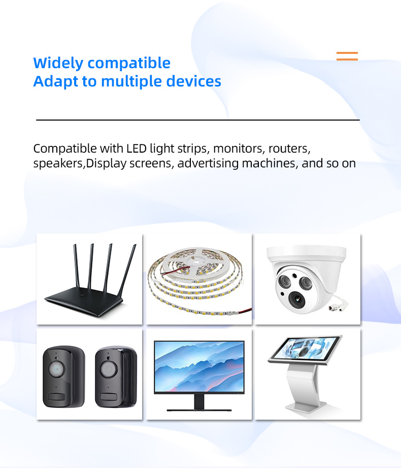 Get a reliable power source for your electronic devices with our switching power supply 12v, AC DC adapter 12v 5a, and 12V 5A adaptor.