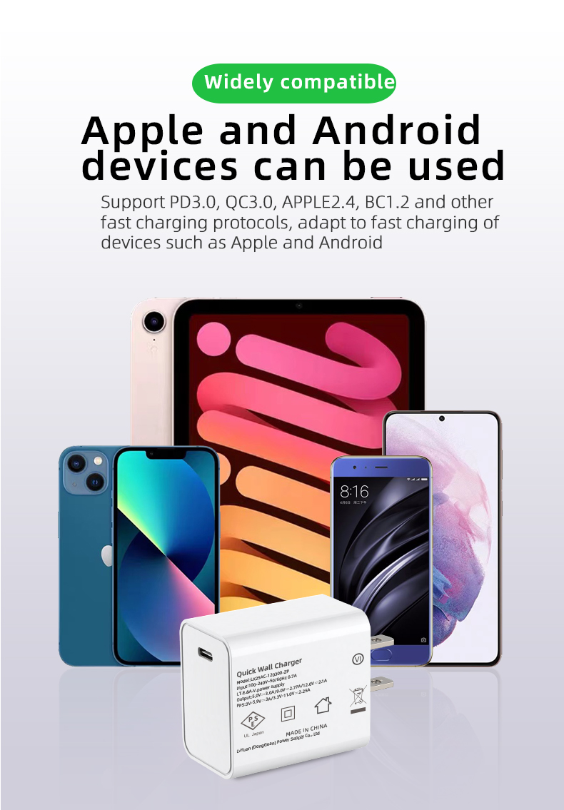 This 25W adapter Samsung is designed to charge your Samsung devices at a lightning-fast speed. Equipped with the latest technology, it delivers a steady stream of power to your devices, ensuring their safe and efficient charging. It's the perfect accessory for all your Samsung charging needs.