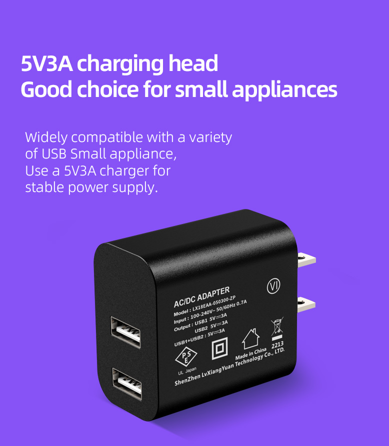 Charge two iPhones simultaneously with our double iPhone charger.