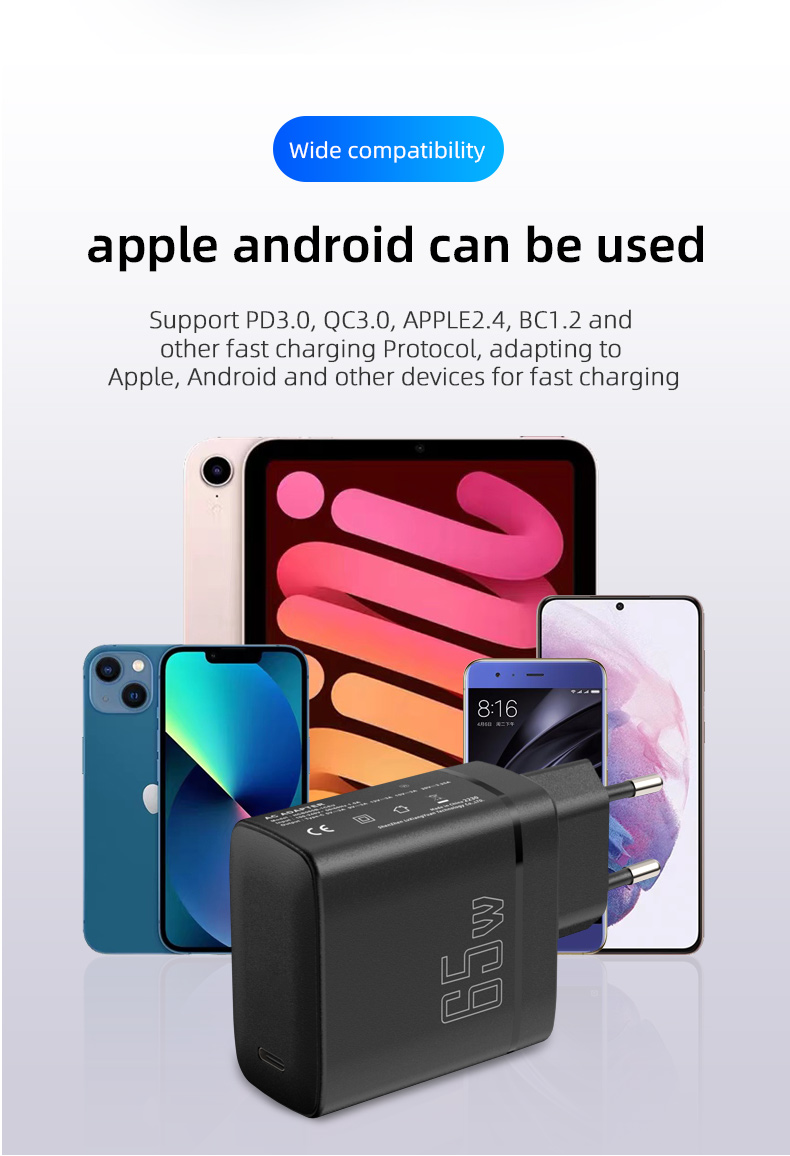 A type C charger is a small, compact, and versatile charging device that is equipped with a USB-C connector. It is designed to deliver high-speed charging for a variety of devices, including smartphones, tablets, laptops, and other devices that use USB-C ports. The type C charger has become increasingly popular because of its universal compatibility and ability to provide fast charging for a wide range of devices. It is also more efficient and convenient than traditional charging methods, allowing you to charge your device without the hassle of cables and multiple adapters.