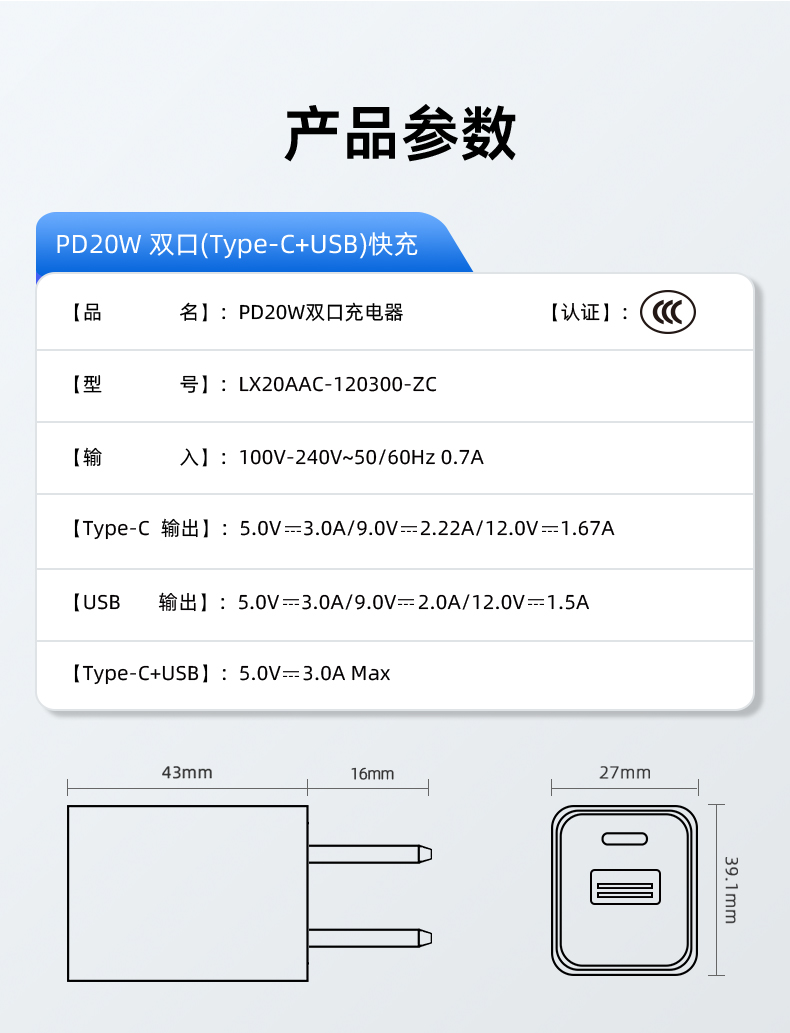 20w charger