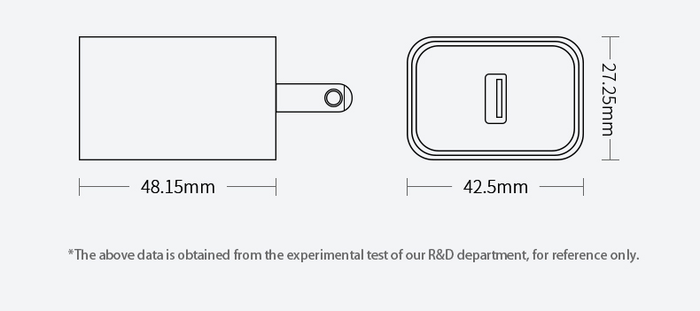 This 15W power adapter is a USB 3A power supply that works as an Android wall charger for most electronics.