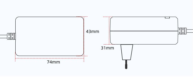 The 16.8V charger is designed to quickly and efficiently charge your electronic devices with its high voltage output, making it a reliable power solution for all your needs.