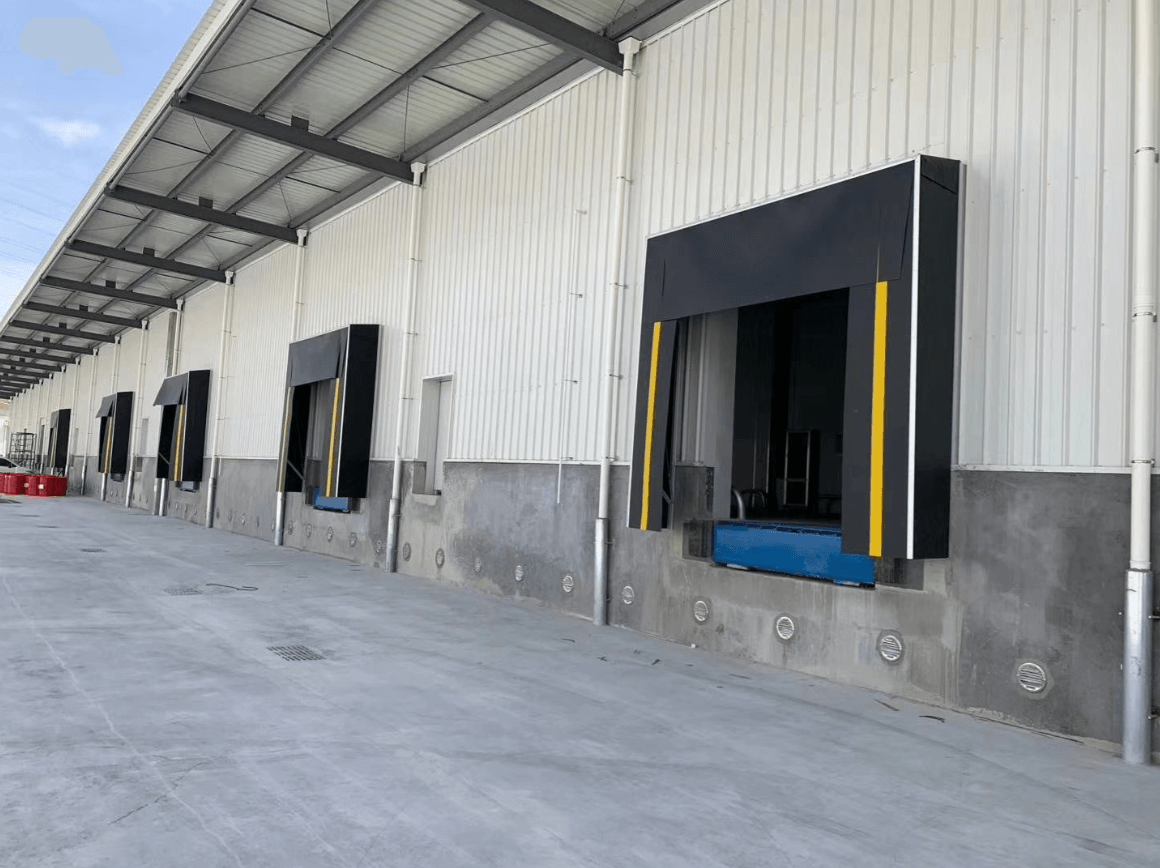 Mechanical Dock shelter