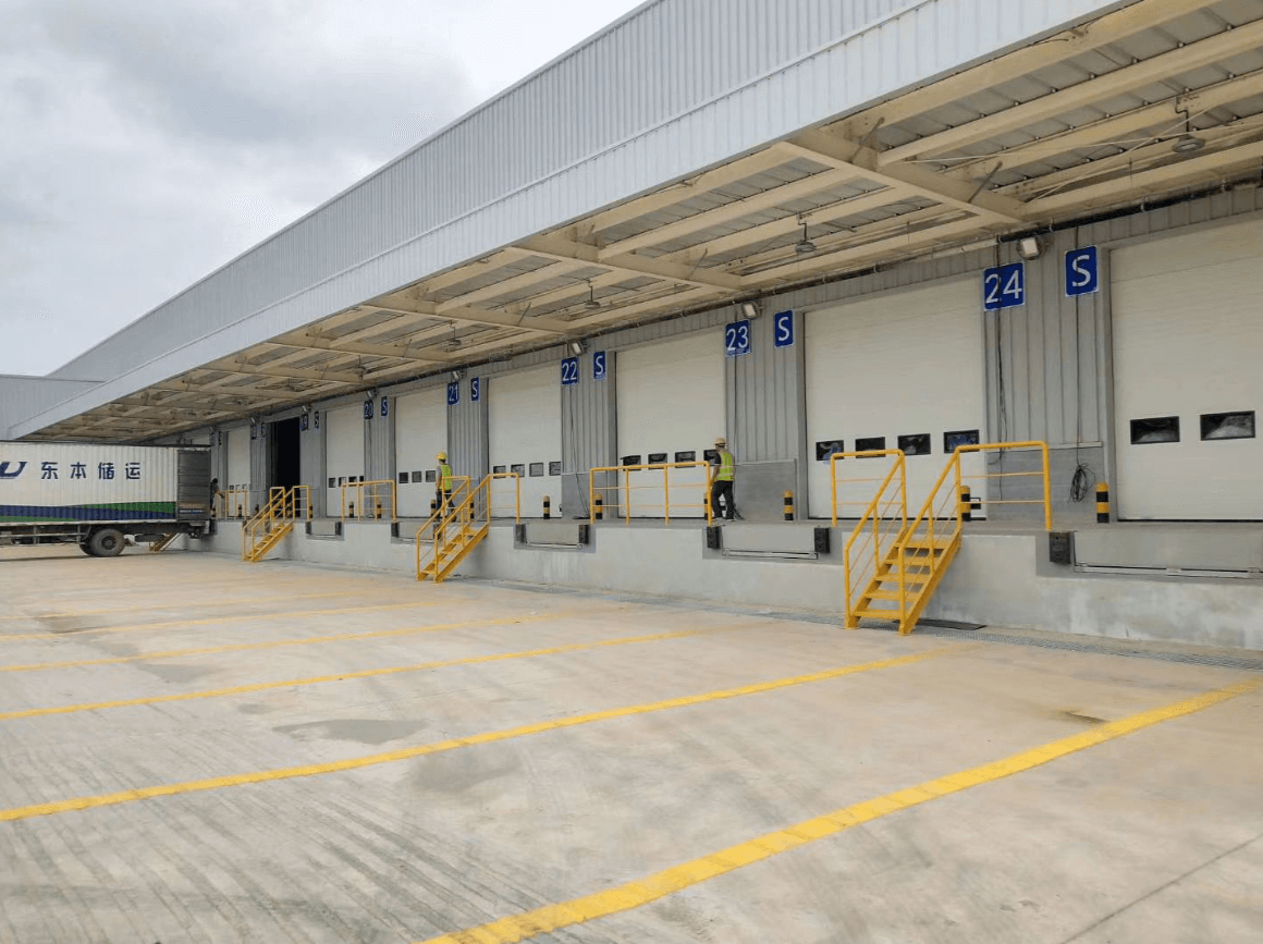 Mechanical Dock shelter
