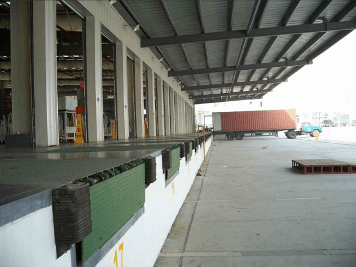 Mechanical Dock shelter